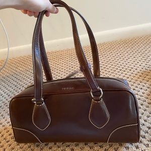 Prada Brown Bowling Bag